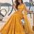 YELLOW NET THREAD WITH ZARI AND SEQUINCE WORK FESTIVE LEHENGA CHOLI SET FOR WOMEN'S