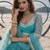 RAMA GREEN NET THREAD WITH ZARI AND SEQUINCE WORK FESTIVE LEHENGA CHOLI SET FOR WOMEN'S