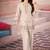 Cream heavy rayon co-ords set