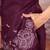 Wine heavy rayon co-ords set