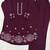 Wine heavy rayon co-ords set