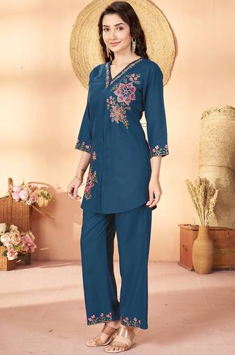 Morpich heavy rayon co-ords set