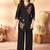 Black heavy rayon co-ords set