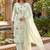 Pista pure linen cotton kurti pent dupatta
