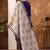 Purple marina silk kurti pant dupatta set