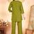 Mehendi heavy rayon co-ords set