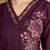 Wine heavy rayon co-ords set