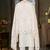 White marina silk kurti pent dupatta