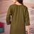 Mehendi heavy rayon co-ords set