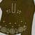 Mehendi heavy rayon co-ords set