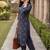 women ethnic motifs printed regular cotton kurta with trousers