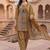 women printed regular cotton kurta with patiala & with dupatta