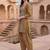 women printed regular cotton kurta with patiala & with dupatta