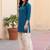 women ethnic motifs regular cotton kurti with patiala