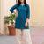 women ethnic motifs regular cotton kurti with patiala