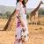 women floral printed regular kurta with trousers