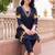 women ethnic motifs printed regular kurta with trousers
