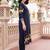 women ethnic motifs printed regular kurta with trousers