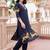 women ethnic motifs printed regular kurta with trousers