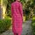 women ethnic motifs printed regular cotton kurta with trousers
