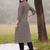women printed regular cotton kurta with trousers