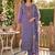 women floral embroidered regular chikankari cotton kurta with trousers & with dupatta