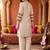 women ethnic motifs embroidered regular kurta with trousers & with dupatta