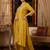 women ethnic motifs embroidered regular kurta with trousers & with dupatta