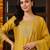 women ethnic motifs embroidered regular kurta with trousers & with dupatta