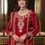 women ethnic motifs embroidered regular kurta with sharara & with dupatta