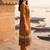 women ethnic motifs printed regular cotton kurta with trousers & with dupatta
