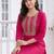 women ethnic motifs embroidered regular kurta with trousers