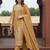 women ethnic motifs embroidered regular kurta with trousers & with dupatta