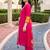 women ethnic motifs embroidered regular kurta with trousers & with dupatta