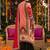 women floral printed regular kurta with trousers & with dupatta