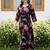 women paisley printed regular cotton kurta with trousers