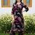 women paisley printed regular cotton kurta with trousers