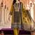 women ethnic motifs printed regular cotton kurta with trousers & with dupatta