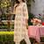 women ethnic motifs printed regular cotton kurta with trousers