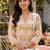 women ethnic motifs printed regular cotton kurta with trousers