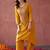 women ethnic motifs embroidered regular thread work kurta with palazzos