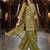 women ethnic motifs embroidered regular thread work kurta with palazzos & with dupatta