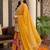 women ethnic motifs embroidered regular kurta with sharara & with dupatta