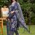 women floral printed regular kurta with trousers & with dupatta
