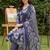 women floral printed regular kurta with trousers & with dupatta