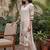 women ethnic motifs printed regular kurta with trousers