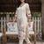 women ethnic motifs printed regular kurta with trousers