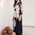 women floral printed regular kurta with trousers
