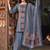 women ethnic motifs printed regular cotton kurta with patiala & with dupatta