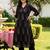 women ethnic motifs printed regular cotton kurta with trousers